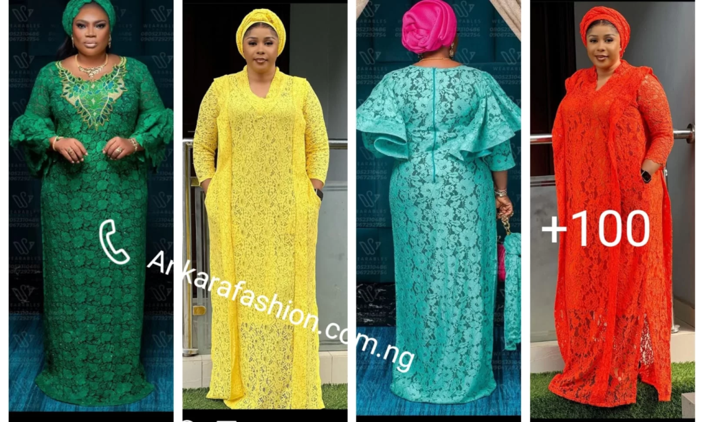 Derniers styles de robe en dentelle Maxi - Voir plus de 50 modèles de ...
