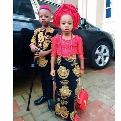  asoebi  pour enfants 