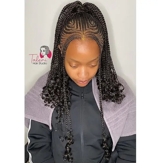 Tresse africaine tendance 2024