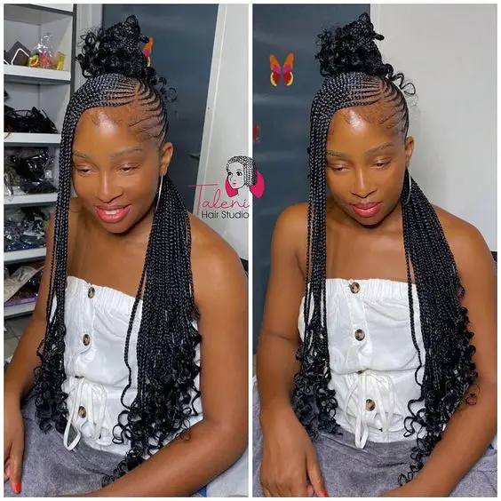 Tresse africaine tendance 2024