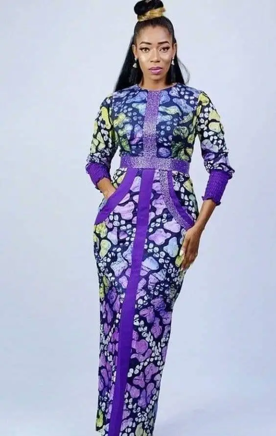 robe Ankara chic