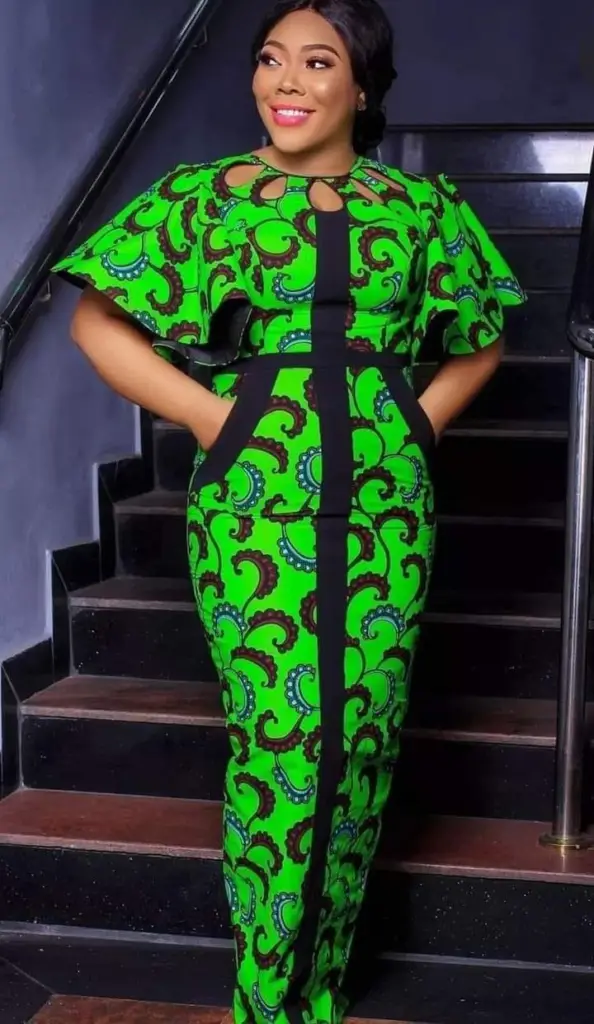 robe Ankara chic