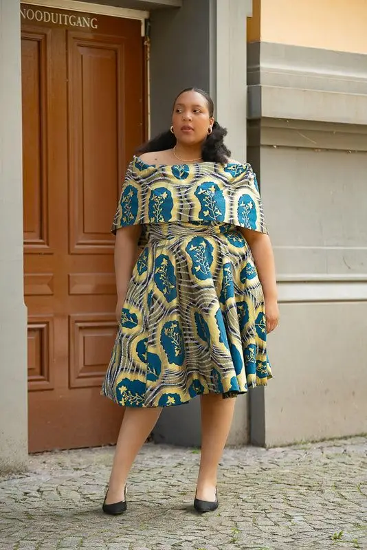 robe Ankara chic